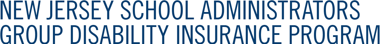New Jersey School Administrators Group Disability Insurance Program